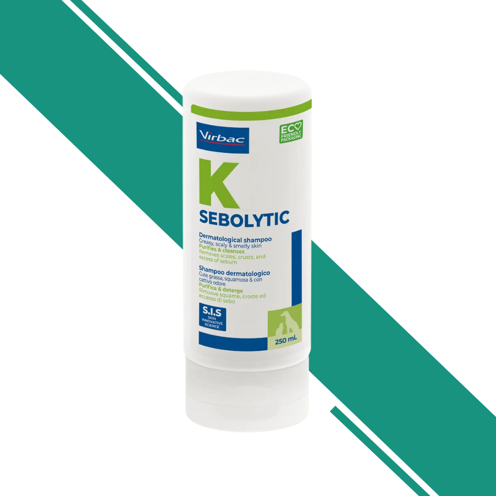 Sebolytic Medicated Shampoo for Dogs and Cats - 250ml